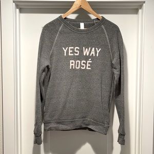 Yes Way Rose Crew Sweatshirt - S